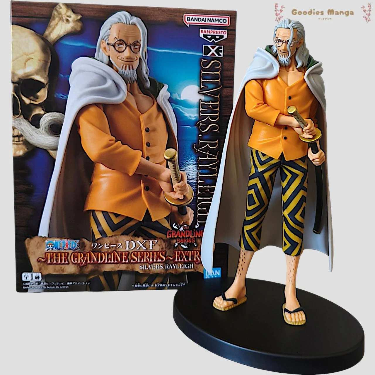 Figurina de Silvers Rayleigh – One Piece – DXF The Grandline Series Extra – Banpres – photo 10